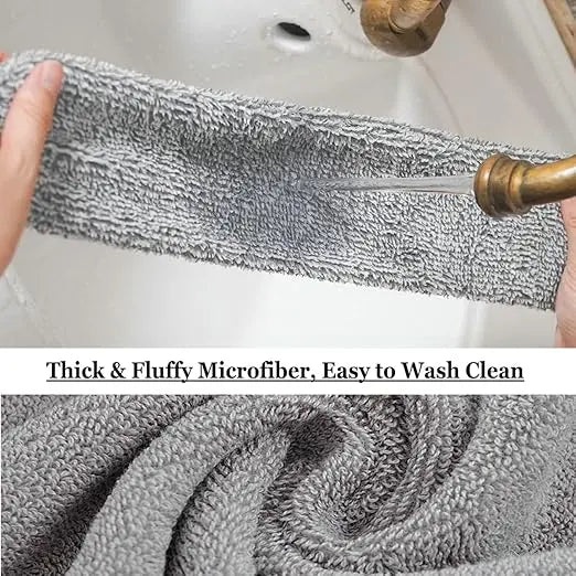 Ultra-Flat Bendable Microfiber Dust Wand For Deep Gap Cleaning