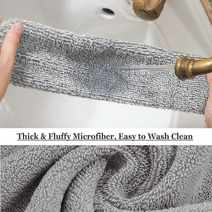 Ultra-Flat Bendable Microfiber Dust Wand For Deep Gap Cleaning