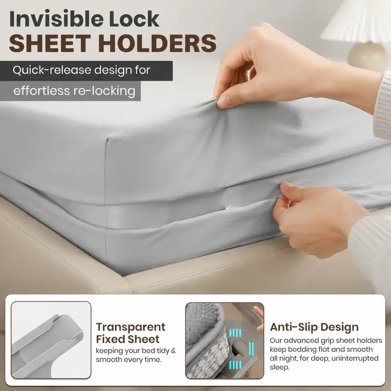 Ultimate No-Slip Mattress Stoppers: Keep Your Bed Perfectly in Place